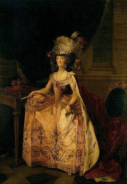 Portrait of Maria Luisa de Parma, Zacarias Gonzalez Velazquez